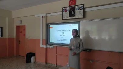 Amasya’da Öğrencilere Sağlıklı Yaşam Dersi!
