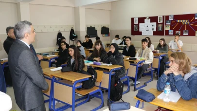 Merzifon Kaymakamı Karaaslan’dan Eğitim Kurumlarına Ziyaret