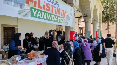 Amasya’da Filistin İçin Gönüller Seferber Oldu: Hayır Çarşısı Büyük İlgi Gördü