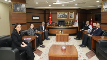 Eğitimci-Yazar Kapaklıkaya’dan Amasya Üniversitesi Rektörü Prof. Dr. Turabi’ye Ziyaret