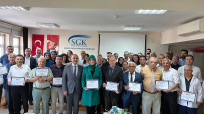 Amasya’da Eğitim Alan Personele Belgeleri Verildi