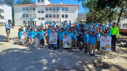 Hamamözü’nde Trafik Bilincine “Bir Kural Bir Ömür” Dokunuşu!