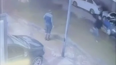 Çevirmeden kaçan araç kaza yaptı