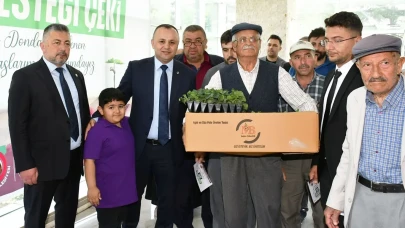 Amasya Belediyesi’nden Üreticiye Can Suyu: Fide Desteği Dağıtıldı