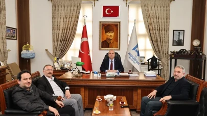 Başkan Vekili Mustafa Atak’a Nezaket Ziyareti