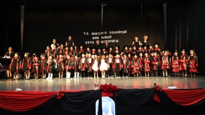 Merzifon Ana Kucağı Kreş ve Anaokulu’nda Renkli Mezuniyet Coşkusu