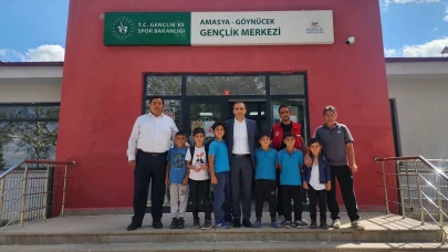 İl Müdürü Osman Ercan’dan Göynücek Gençlik Merkezi ve Spor Salonuna Ziyaret
