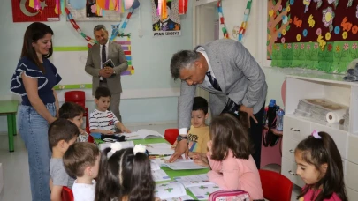 İl Millî Eğitim Müdürü Katipoğlu, Zübeyde Hanım Anaokulu’nu Ziyaret Etti