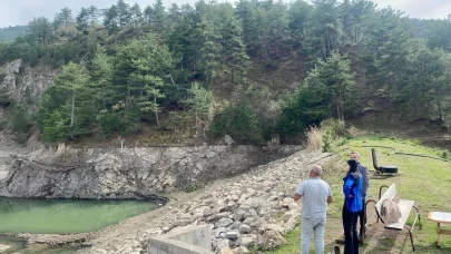 Kaymakam Erdoğan’dan Dedeköy Göletine Yakın Takip!