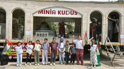 Minia Kudüs Tırı Amasya’da!