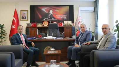 Rektör Turabi’den İl Müdürü Ercan’a Nezaket Ziyareti: Gençlik Projelerinde İş Birliği Vurgusu