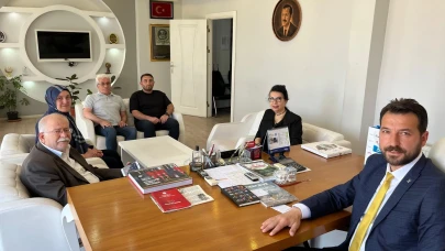 Merzifon Vakfı’ndan Keleş’e Ziyaret: Vakıf Çalışmaları Görüşüldü