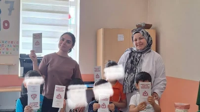 Amasya Oluz Köyü’nde KKKA, Hijyen ve Kanser Taraması Eğitimi Verildi