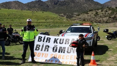 Amasya'da Trafik Haftası Etkinliği: 136 Motosiklet Sürücüsüne Eğitim Verildi
