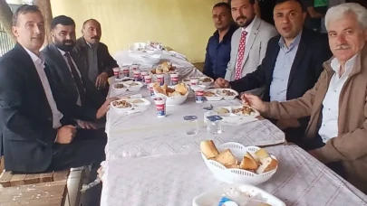 AK Parti Merzifon Elmayolu’nda Yağmur Duasında