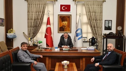 Merzifon Belediyesi’nde Samimi Ziyaretler