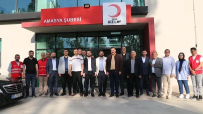AK Parti Heyetinden Kızılay’a Kurban Desteği