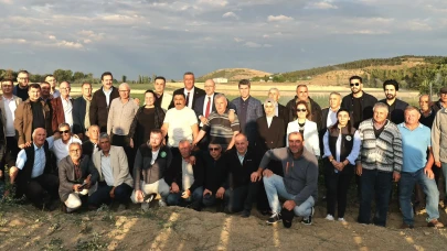 Gümüşhacıköy'de Basınçlı Sulama Tesisi Açılışı