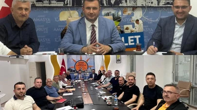 AK Parti Amasya İl Başkanlığı Yürütme Kurulu Toplantısı Gerçekleştirildi