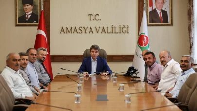 Muhtarlardan Amasya Valisi Önder Bakan’a Ziyaret