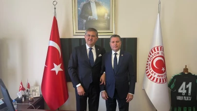 Milletvekili Karagöz’den TBMM İdare Amiri Yıldızlı’ya Tebrik Ziyareti
