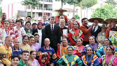 Amasya Valisi Önder Bakan, Halk Dansları Ekiplerini Ağırladı