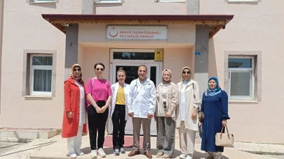 Amasya İl Sağlık Müdürlüğü’nden Aile Sağlığı Merkezlerine Ziyaret
