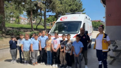 Merzifon’da Miniklere 112 Dersi!