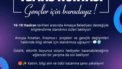 Amasya’da Gençler Eurodesk Standında Avrupa Fırsatlarıyla Buluşuyor!