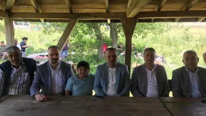 Reşat Karagöz Direkli Köyü'nde Şükür ve Yağmur Duasına Katıldı
