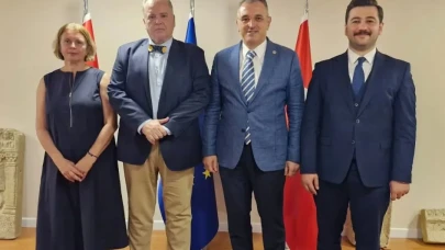 Milletvekili Hasan Çilez’den Hırvatistan Büyükelçisine Ziyaret