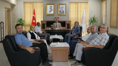 Milli Eğitim Müdürü Katipoğlu, Bayram Sonrası İlk Mesai Gününde Personelle Bayramlaştı