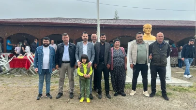 AK Parti Merzifon Teşkilatından Eymir Köyü’ne Yağmur Duası Ziyareti