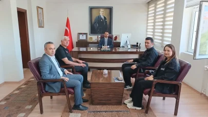 Yozgat AFAD İl Müdürü Abdülkadir Karakoç’tan Göynücek Kaymakamı Osman Demirgül’e Ziyaret