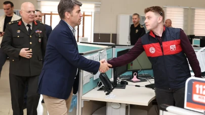 Bayram Mesaisi Yapan Personellere Moral Ziyareti: Amasya Protokolü Görev Başındaki Ekipleri Unutmadı