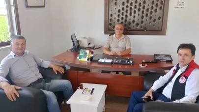 İl Müdürü Gürol Çetin’den Büyük Kızılca Köyü’ne Destek Ziyareti