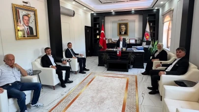 Amasya İl Derneği’nden Başkan Özalp’a Nezaket Ziyareti