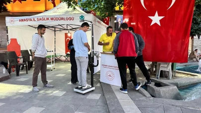 İdeal Kilonu Öğren, Sağlıklı Yaşa Kampanyası Amasya’da Yoğun İlgi Gördü