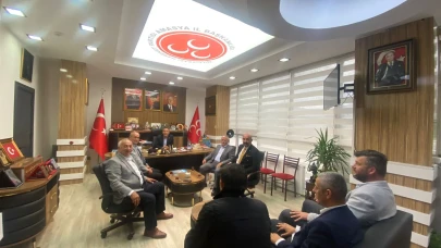 MHP Amasya İl Başkanlığı İlçe Başkanları Toplantısı Gerçekleştirildi