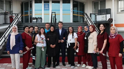Amasya Protokolü, Engelli Vatandaşlarla Bayramlaştı