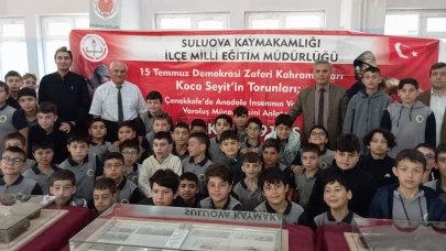 Suluova’da Çanakkale Ruhu Canlandı!