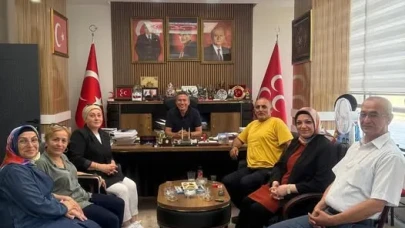 Kadın Kooperatifinden MHP’ye Ziyaret