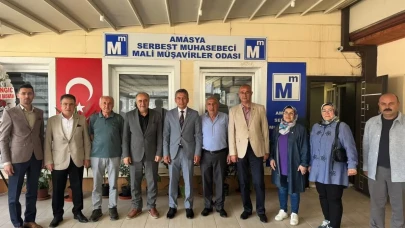 Akgül’den SMMM Odası’na Nezaket Ziyareti!