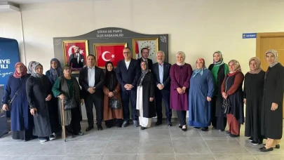 Milletvekili Hasan Çilez’den Gümüşhane Teşkilatlarına Teşekkür Ziyareti