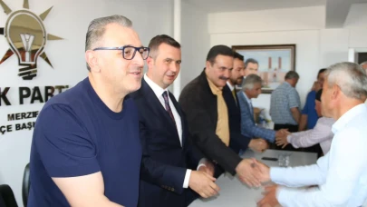 AK Parti Merzifon Teşkilatı Bayramda Buluştu