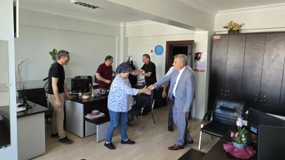 Suluova İlçe Milli Eğitim Müdürlüğü’nde Bayramlaşma Coşkusu