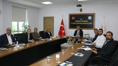 Amasya’da Mesleki Eğitim İçin Sektör Temsilcileriyle İstişare Toplantısı Yapıldı