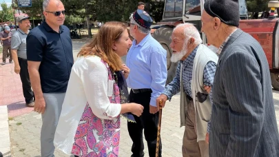 Başkan Zehra Özyol Gümüş’te Yağmur Duasına Katıldı: Bereket ve Dayanışma Dualarla Buluştu
