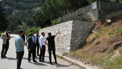 Amasya’da Bayram Öncesi Mezarlık Denetimi
