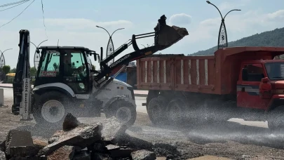 Taşova’da Trafik Düzenlemesi Başladı